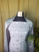 Soft Purple Banarasi Silk Suit Set with Elegant Zari Dupatta