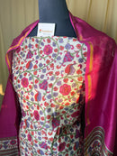 Pretty Floral Print Cotton Suit Set with Dupatta—Comfortable Everyday Wear