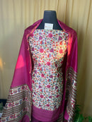 Pretty Floral Print Cotton Suit Set with Dupatta—Comfortable Everyday Wear