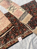 Natural Dyed Cotton Printed Suit Material – Handcrafted Unstitched Set for Women